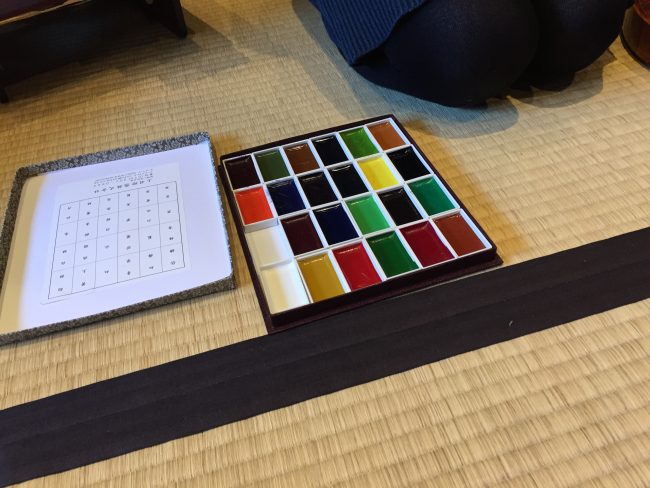 上羽絵惣 顔彩
