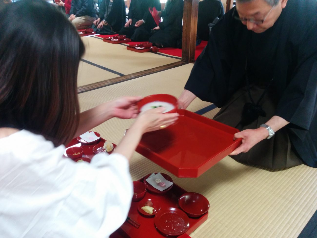 渉成園 粥膳 おかわり