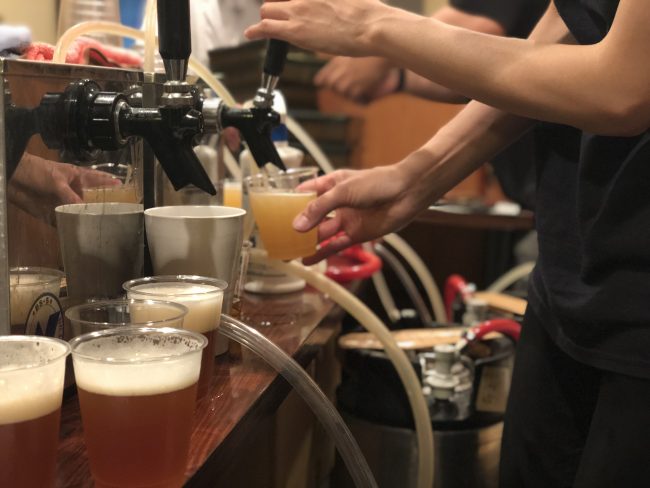 松原ビール 試飲会